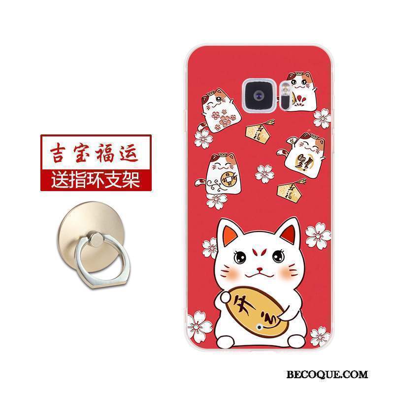 Htc U Ultra Coque Richesse Silicone Nouveau Incassable Rouge Chat