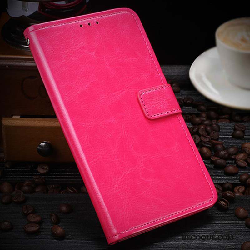 Htc U Ultra Étui En Cuir Portefeuille Bleu Housse Coque De Téléphone Protection