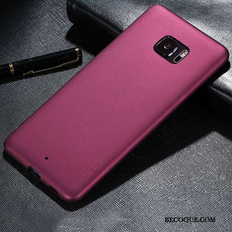 Htc U Ultra Étui Fluide Doux Tout Compris Or Coque De Téléphone