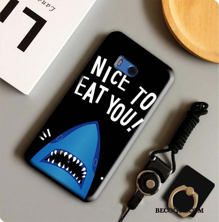 Htc U11 Anneau Protection Fluide Doux Coque Étui Incassable