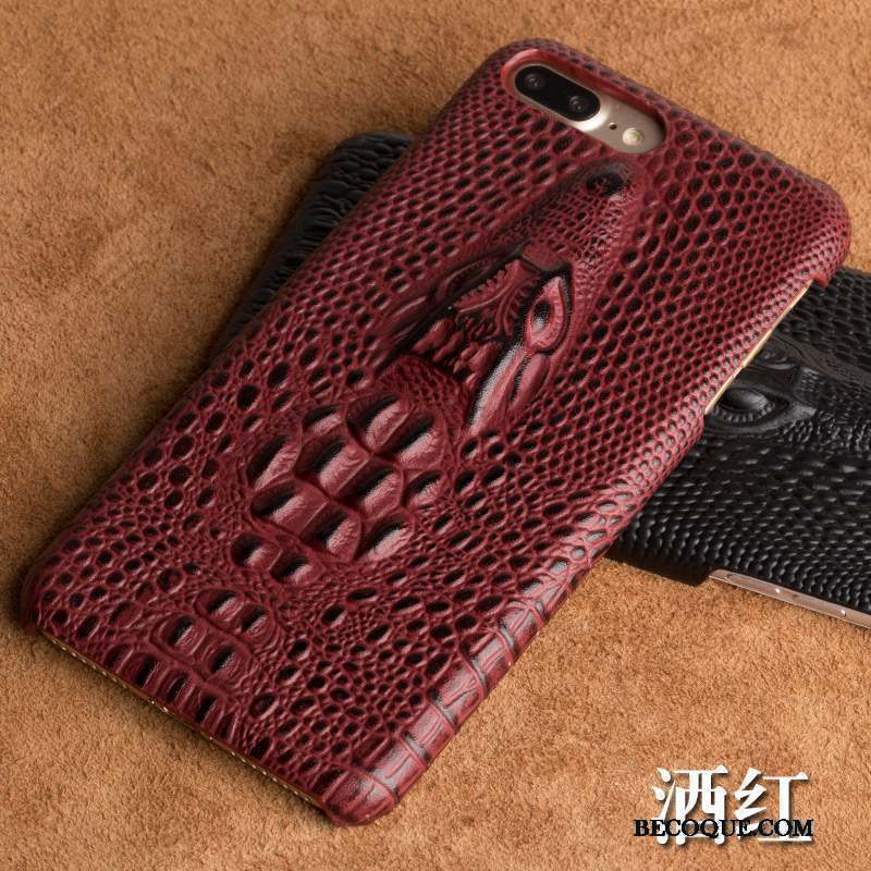 Htc U11 Coque De Téléphone Étui Cuir Véritable Luxe Vin Rouge Couvercle Arrière