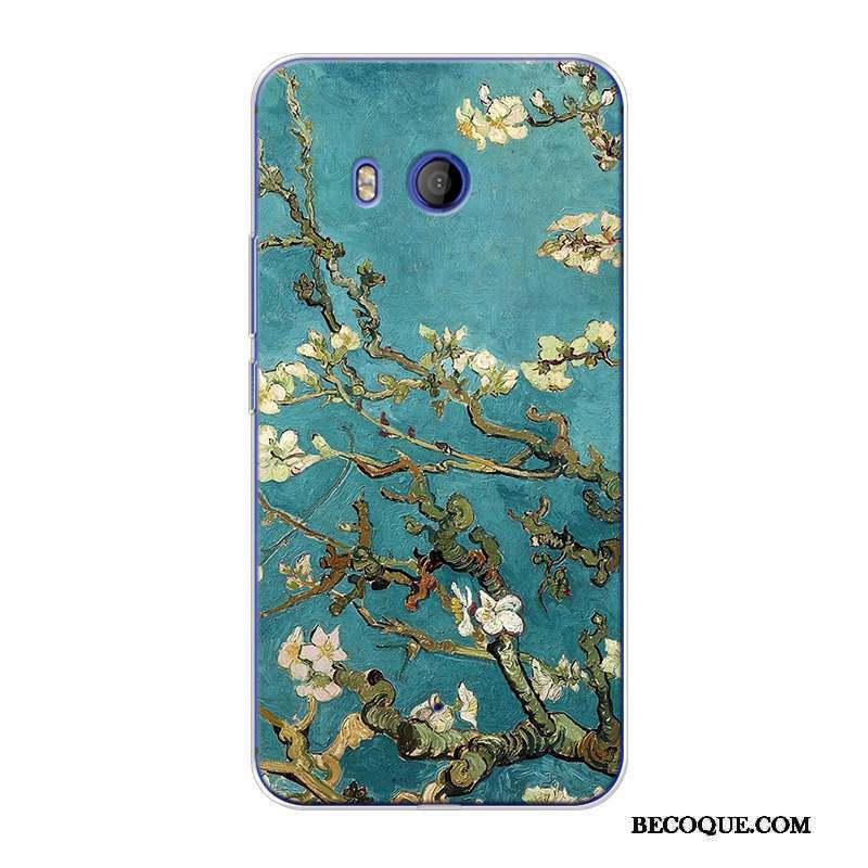 Htc U11 Coque Personnalisé Fluide Doux Original Tout Compris Peinture À L'huile Haute