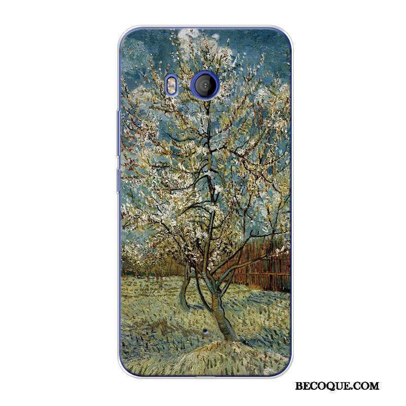 Htc U11 Coque Personnalisé Fluide Doux Original Tout Compris Peinture À L'huile Haute