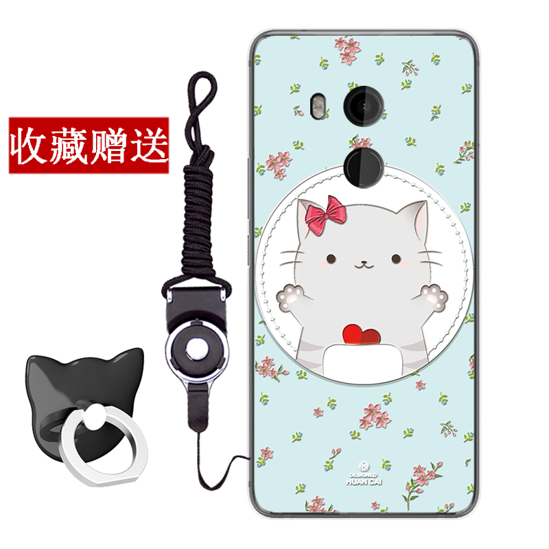 Htc U11+ Coque Personnalité Protection Étui Silicone Dessin Animé Fluide Doux