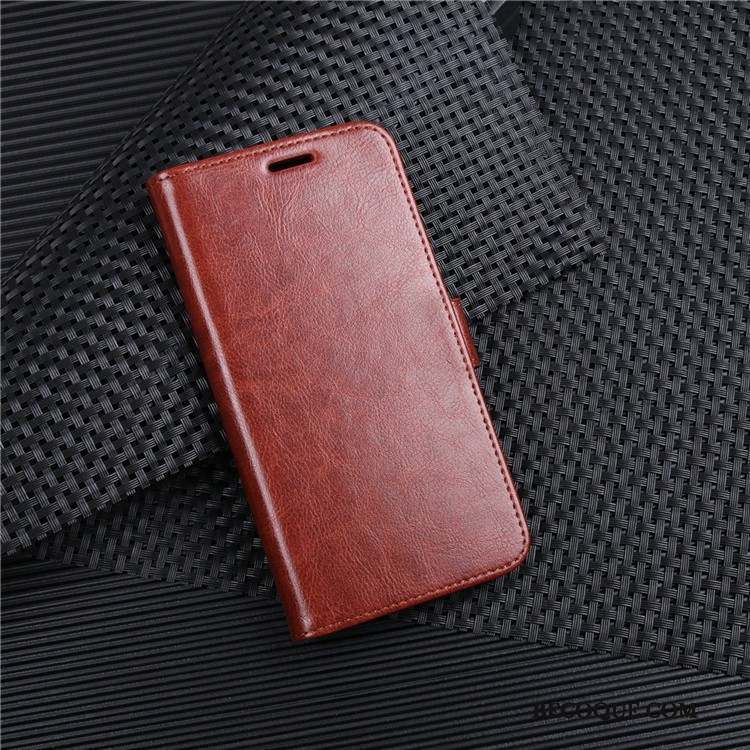 Htc U11 Life Noir Coque De Téléphone Étui En Cuir Protection Housse