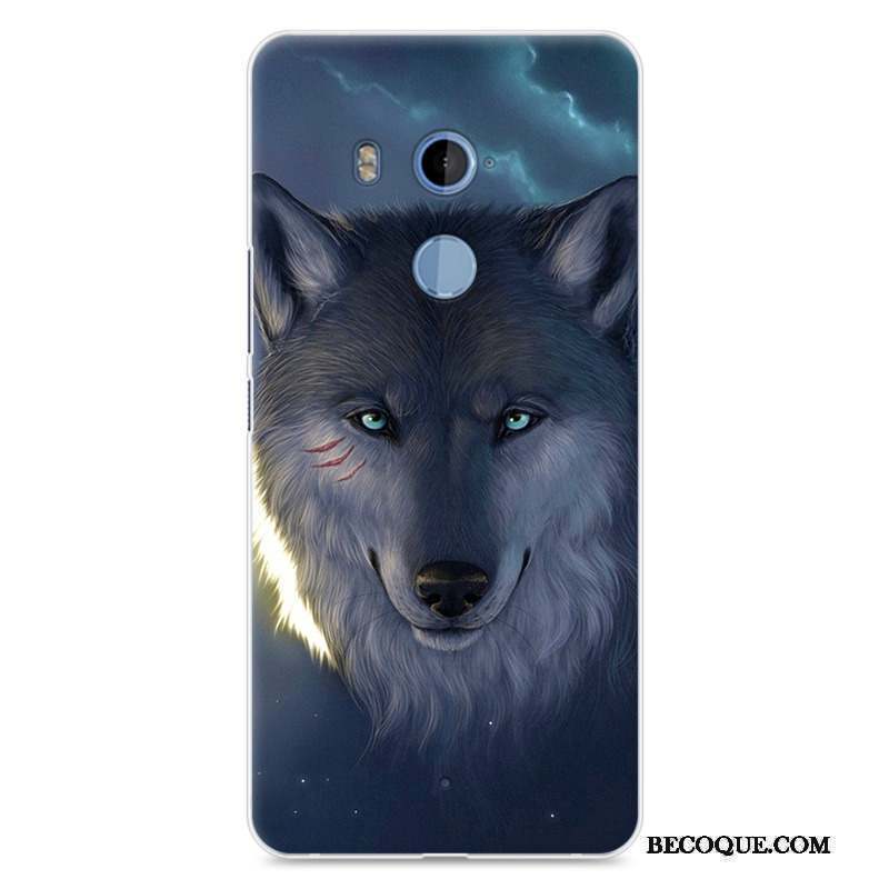 Htc U11 Peinture Coque De Téléphone Paysage Silicone Étui Fluide Doux