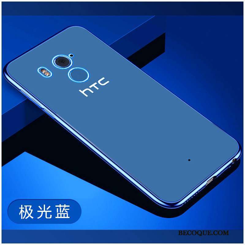 Htc U11+ Tout Compris Fluide Doux Coque De Téléphone Incassable Silicone Étui