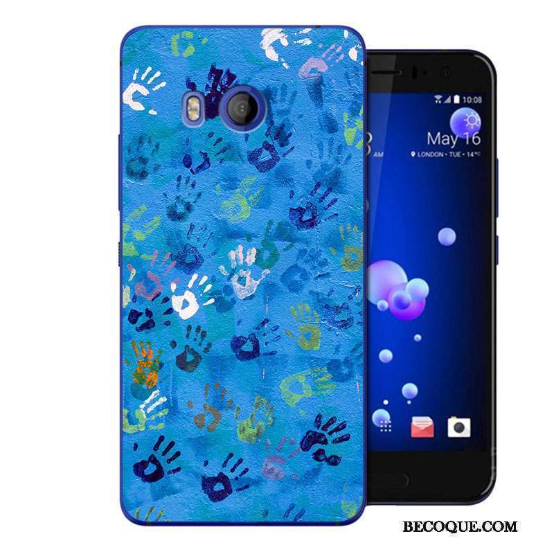 Htc U11 Tout Compris Tendance Vert Coque Personnalité De Téléphone
