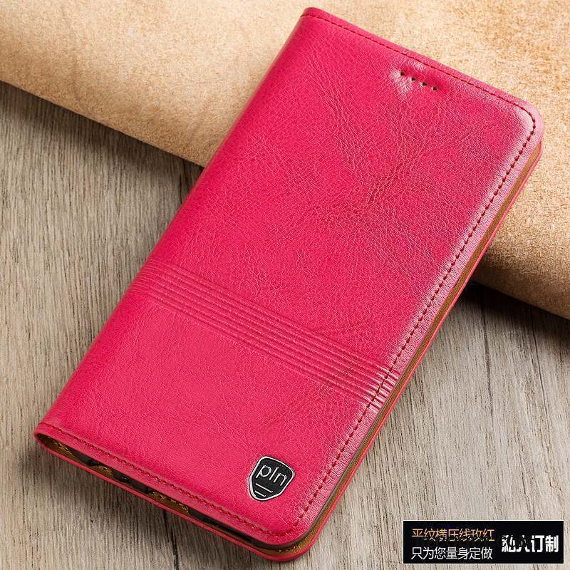 Htc U11 Étui En Cuir Coque De Téléphone Cuir Véritable Housse Protection Téléphone Portable