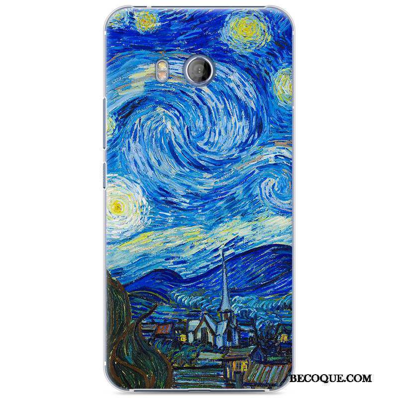 Htc U11 Étui Peinture Coque De Téléphone Difficile Tendance Dessin Animé