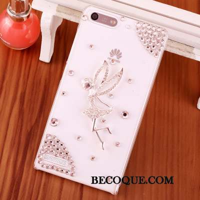 Huawei Ascend G6 Coque Protection De Téléphone Étui Strass Téléphone Portable