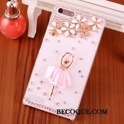 Huawei Ascend G6 Coque Protection De Téléphone Étui Strass Téléphone Portable