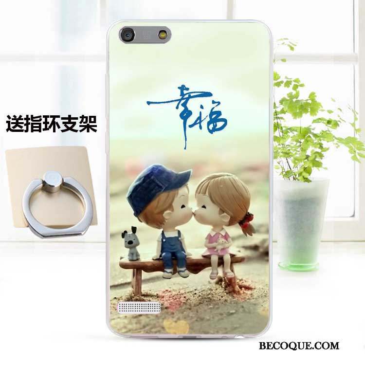 Huawei Ascend G6 Fluide Doux Incassable Personnalité Coque De Téléphone Protection Étui