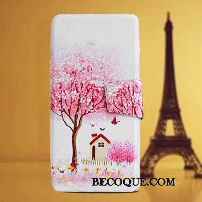 Huawei Ascend G6 Étui Support Bleu Clair Coque Étui En Cuir Téléphone Portable