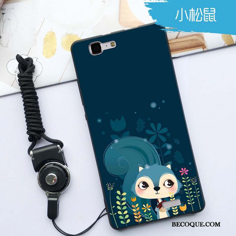 Huawei Ascend G7 Coque De Téléphone Fluide Doux Ornements Suspendus Protection Dessin Animé Charmant