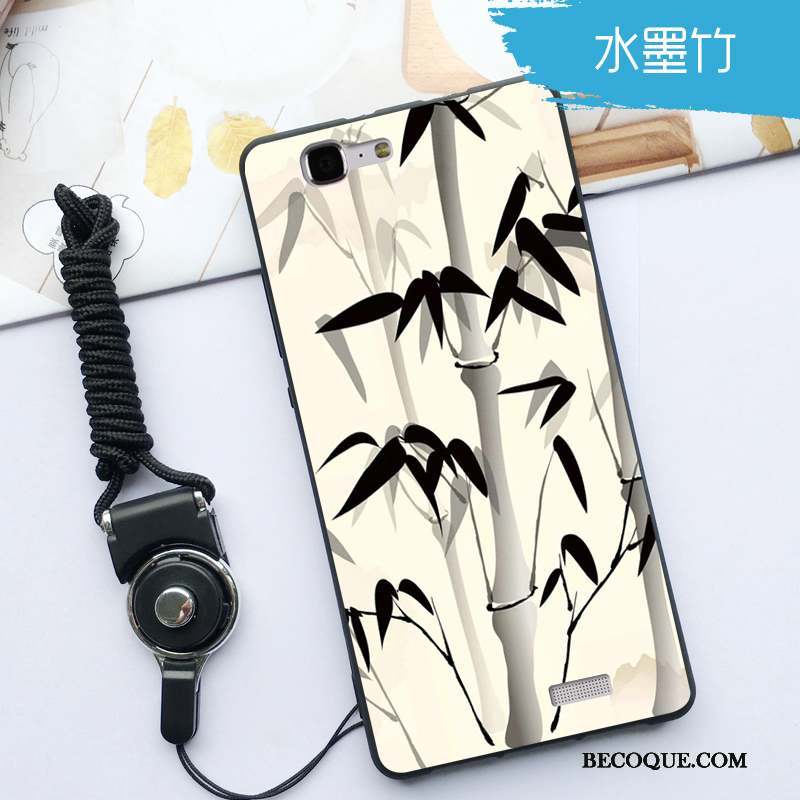 Huawei Ascend G7 Coque De Téléphone Fluide Doux Ornements Suspendus Protection Dessin Animé Charmant