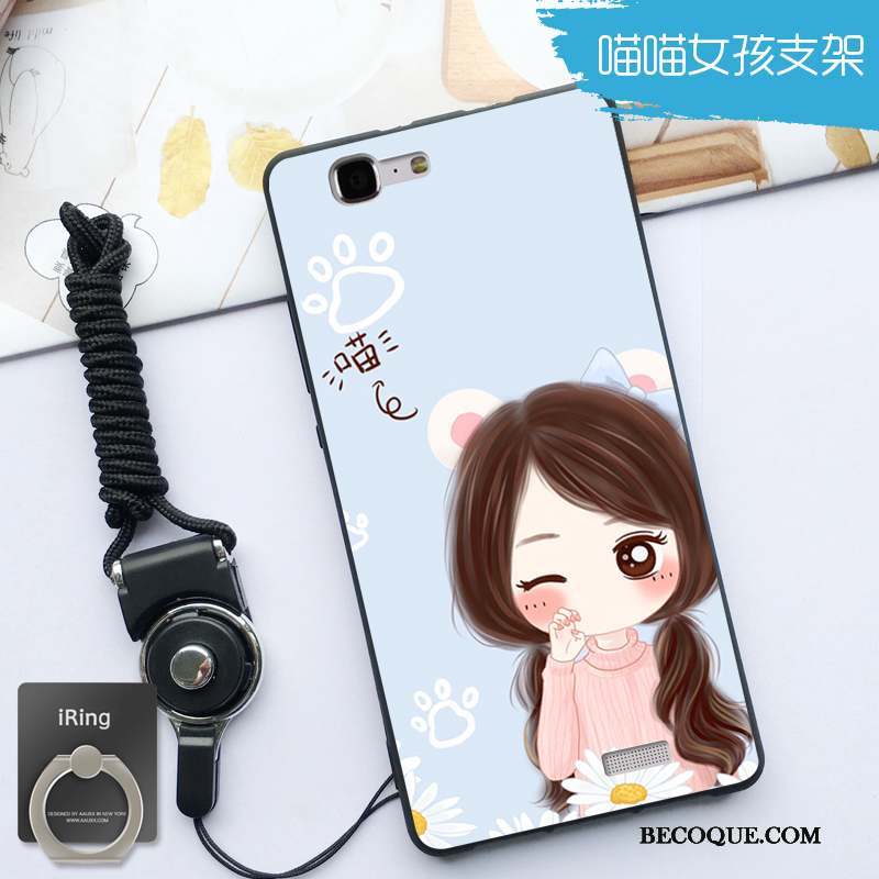 Huawei Ascend G7 Coque De Téléphone Fluide Doux Ornements Suspendus Protection Dessin Animé Charmant