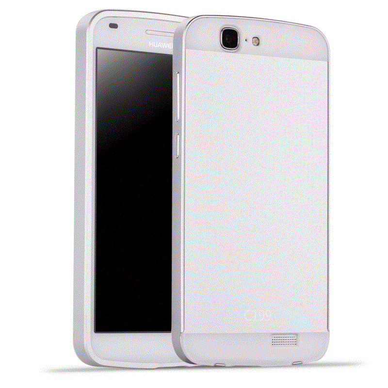 Huawei Ascend G7 Coque De Téléphone Tout Compris Métal Étui Protection Or