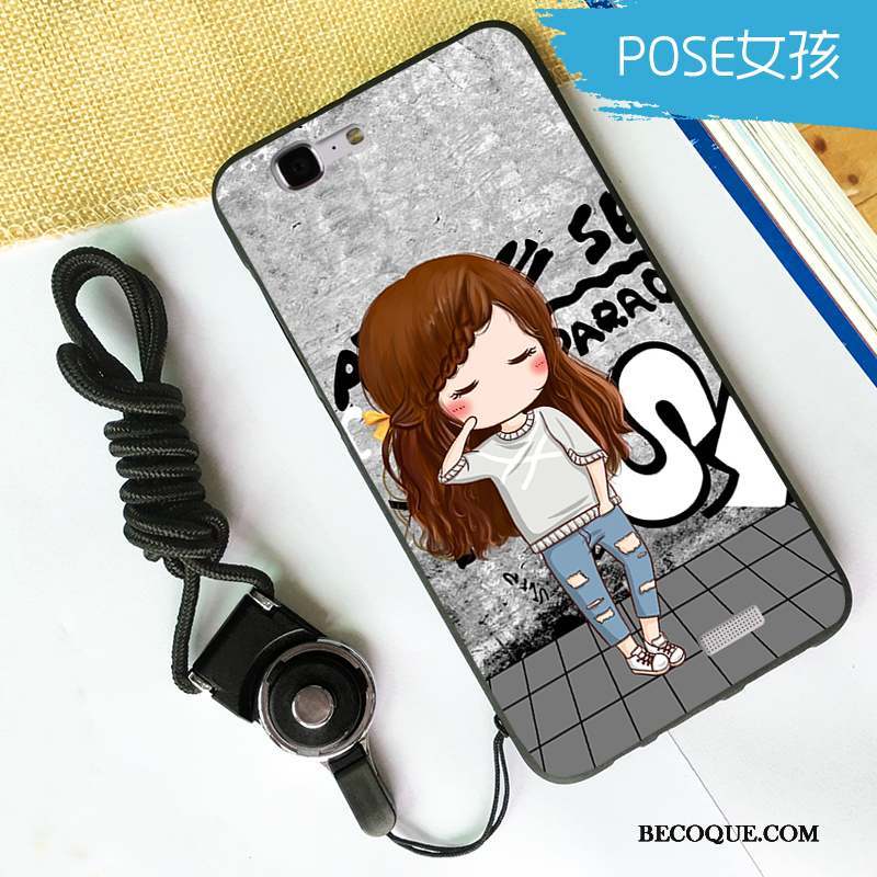 Huawei Ascend G7 Coque Dessin Animé Amoureux Protection Blanc Tendance Incassable