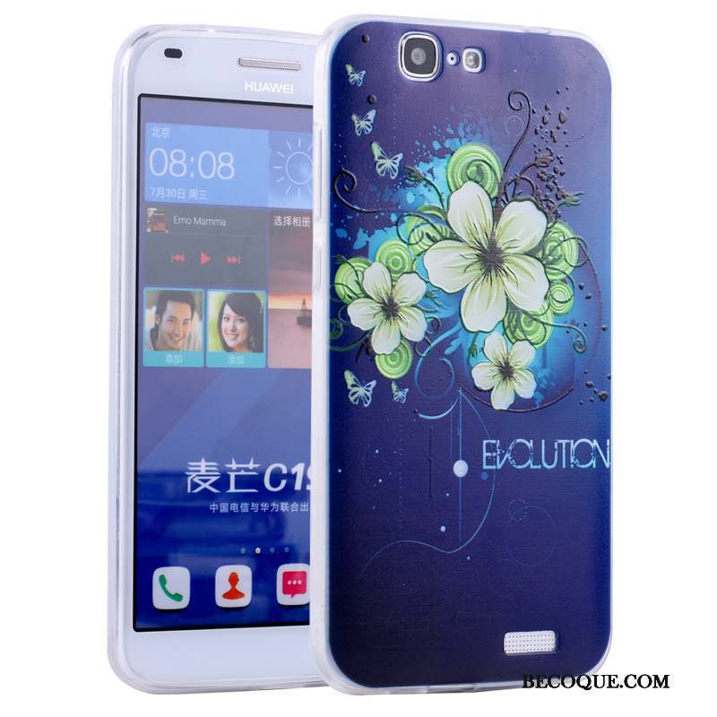 Huawei Ascend G7 Dessin Animé Coque De Téléphone Silicone Incassable Tout Compris Fluide Doux