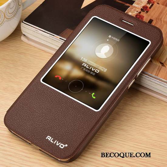 Huawei Ascend G7 Incassable Étui Tendance Protection Clamshell Coque De Téléphone