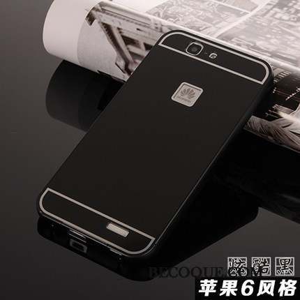 Huawei Ascend G7 Métal Couvercle Arrière Téléphone Portable Coque Incassable Border