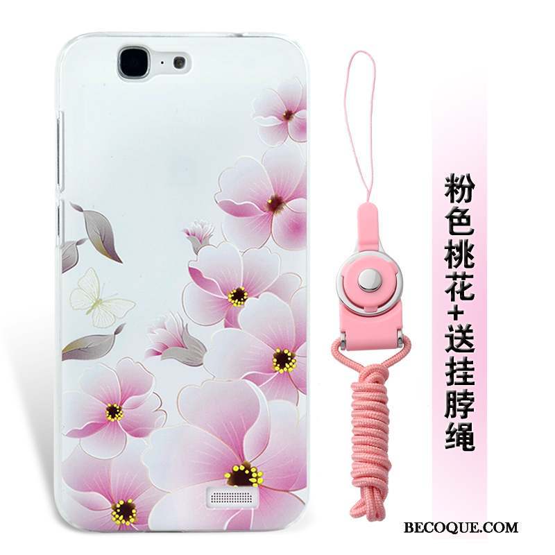 Huawei Ascend G7 Ornements Suspendus Étui Silicone Coque De Téléphone Incassable