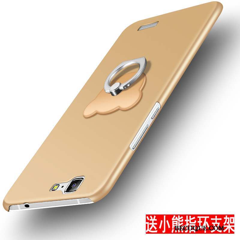 Huawei Ascend G7 Étui Bleu Délavé En Daim Difficile Coque De Téléphone Protection