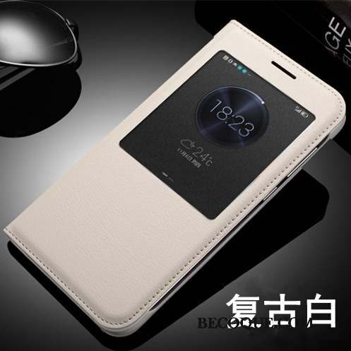 Huawei Ascend G7 Étui Clamshell Téléphone Portable Coque De Téléphone Étui En Cuir Protection