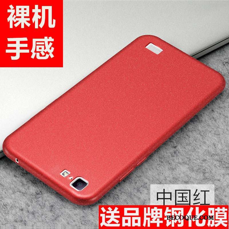 Huawei Ascend G7 Étui Délavé En Daim Coque Tout Compris De Téléphone Protection