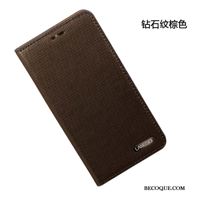 Huawei Ascend Mate 7 Coque Gris Incassable Protection Téléphone Portable Portefeuille Clamshell