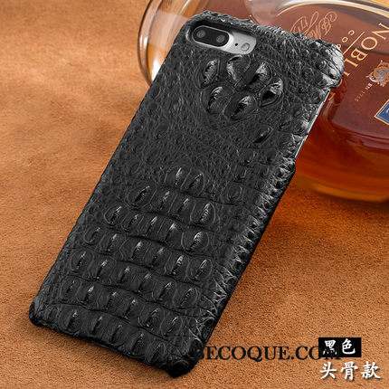 Huawei Ascend Mate 7 Couvercle Arrière Personnalisé Bleu Crocodile Coque Cuir Véritable