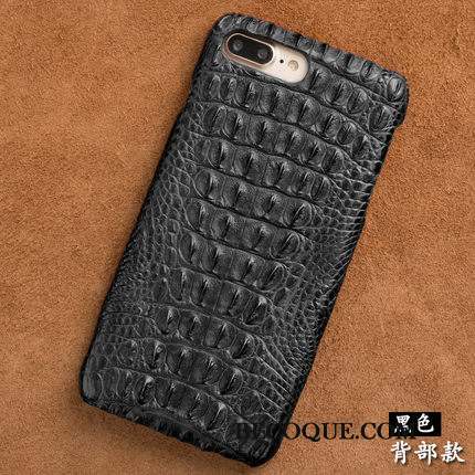 Huawei Ascend Mate 7 Couvercle Arrière Personnalisé Bleu Crocodile Coque Cuir Véritable