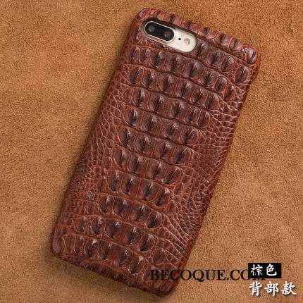 Huawei Ascend Mate 7 Couvercle Arrière Personnalisé Bleu Crocodile Coque Cuir Véritable