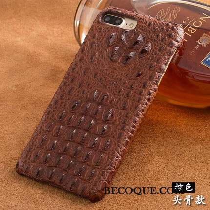 Huawei Ascend Mate 7 Couvercle Arrière Personnalisé Bleu Crocodile Coque Cuir Véritable