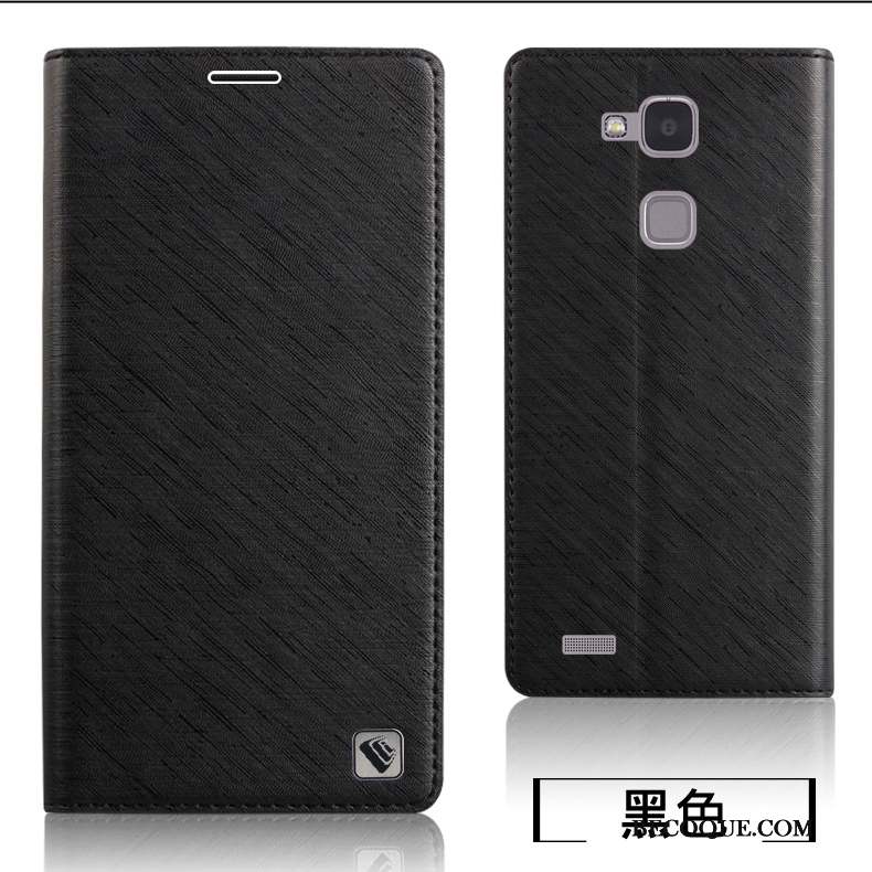 Huawei Ascend Mate 7 Fluide Doux Étui En Cuir Coque De Téléphone Silicone Protection Tout Compris