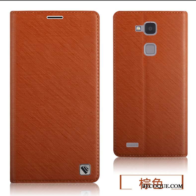 Huawei Ascend Mate 7 Fluide Doux Étui En Cuir Coque De Téléphone Silicone Protection Tout Compris