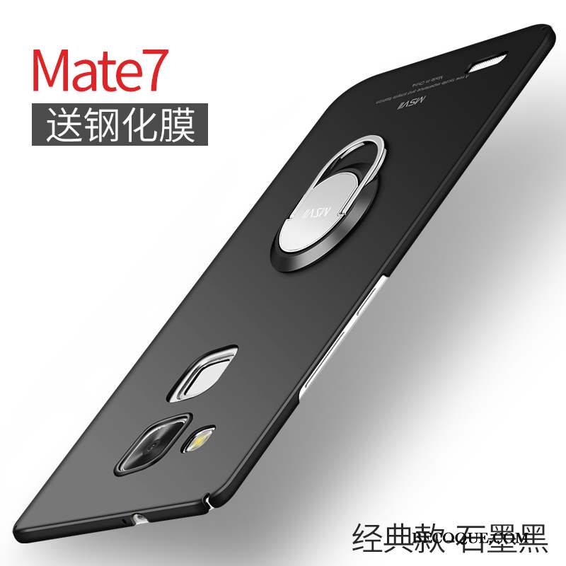Huawei Ascend Mate 7 Noir Protection Étui Coque De Téléphone Difficile Tout Compris