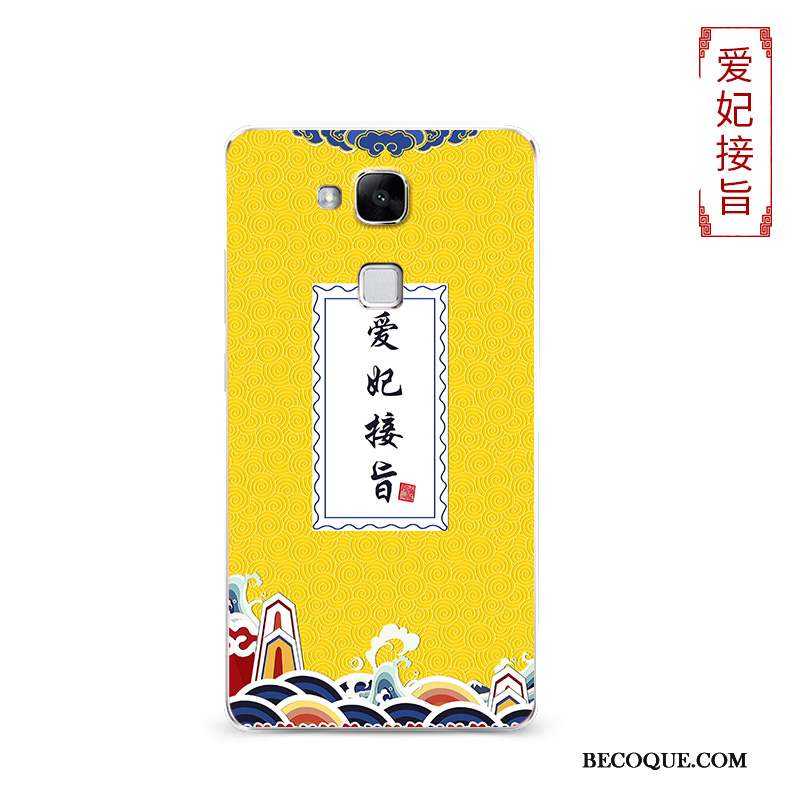 Huawei Ascend Mate 7 Étui Coque Transparent Gaufrage Téléphone Portable Tendance