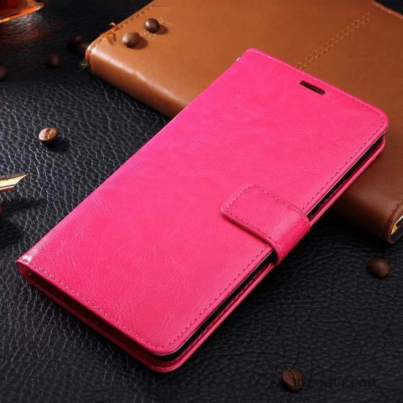 Huawei G7 Plus Coque Business Étui Protection Similicuir Étui En Cuir Ornements Suspendus