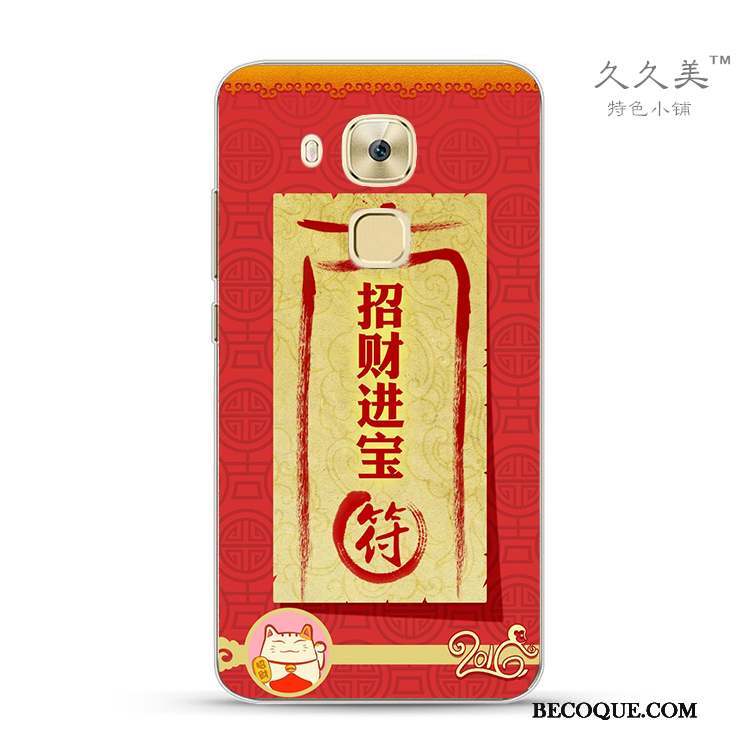 Huawei G7 Plus Coque De Téléphone De Fête Rouge Couleur Qualité Nouveau