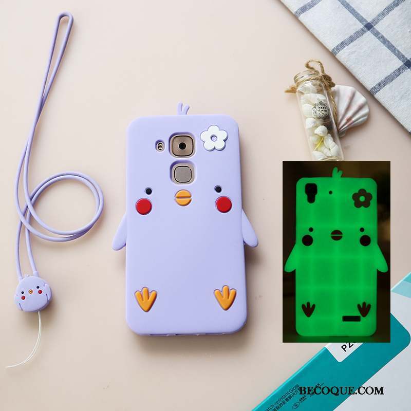 Huawei G7 Plus Coque De Téléphone Fluide Doux Charmant Incassable Dessin Animé Silicone