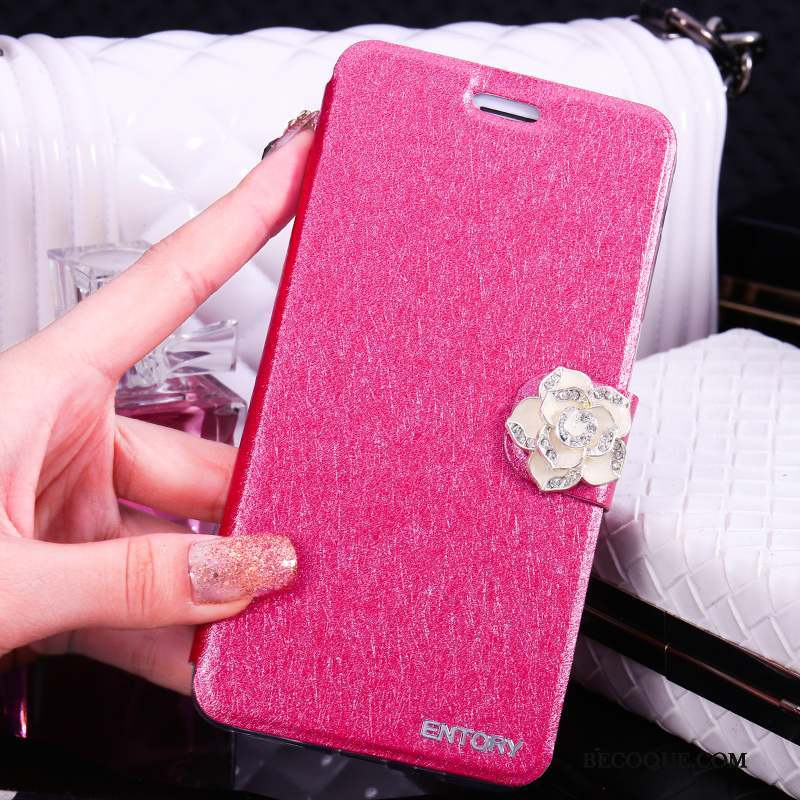 Huawei G7 Plus Coque De Téléphone Nouveau Étui En Cuir Rose