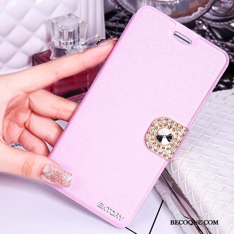 Huawei G7 Plus Coque De Téléphone Nouveau Étui En Cuir Rose