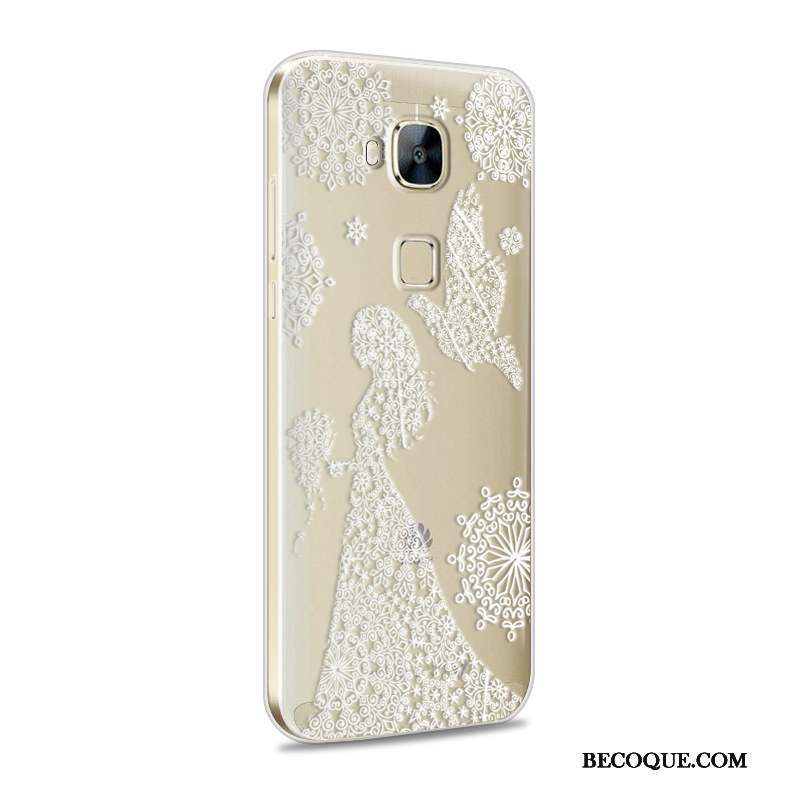 Huawei G7 Plus Coque De Téléphone Étui Protection Fluide Doux Incassable Silicone