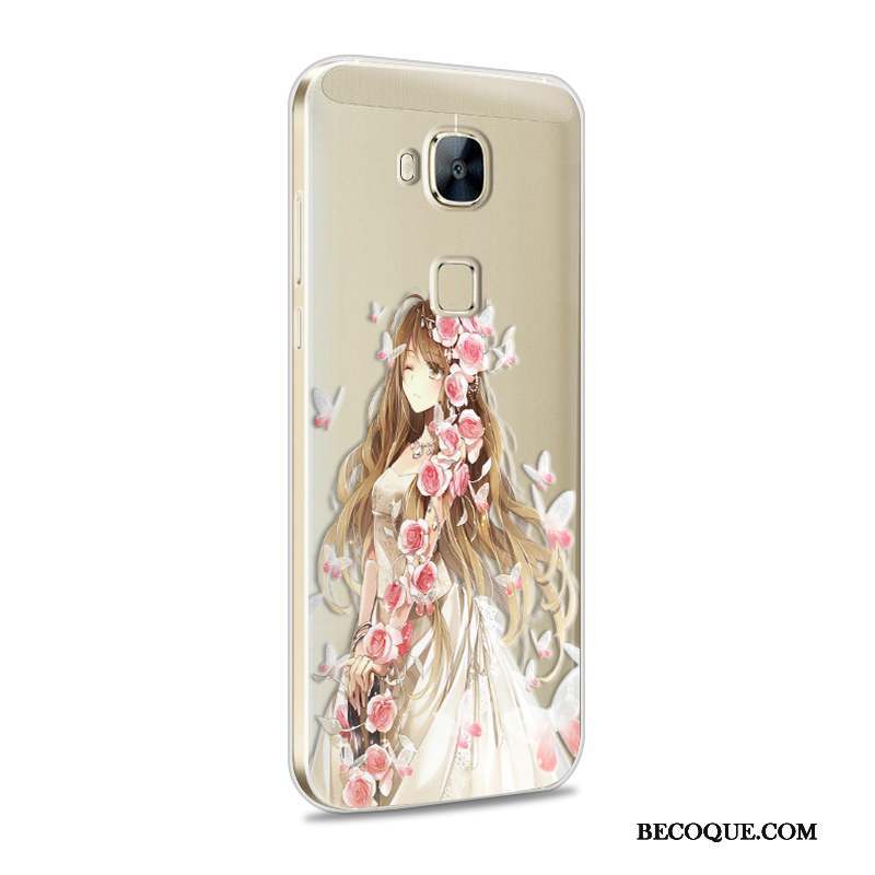 Huawei G7 Plus Coque De Téléphone Étui Protection Fluide Doux Incassable Silicone