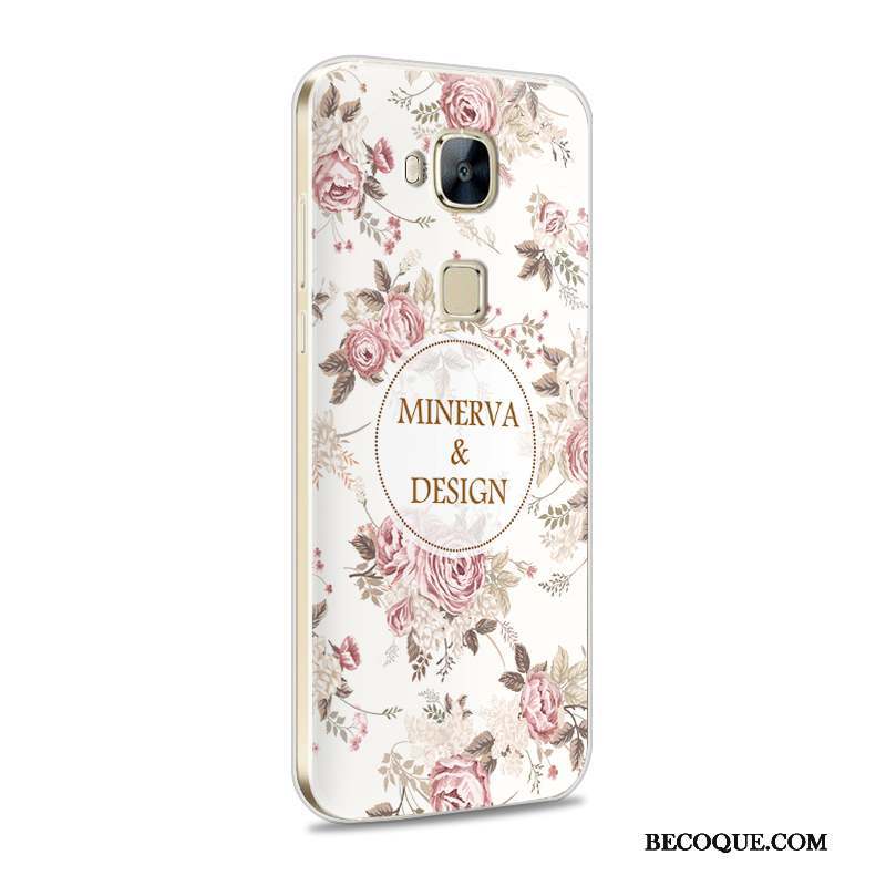 Huawei G7 Plus Coque De Téléphone Étui Protection Fluide Doux Incassable Silicone
