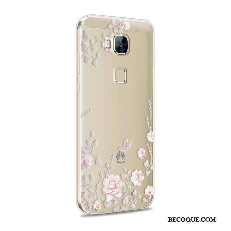Huawei G7 Plus Coque De Téléphone Étui Protection Fluide Doux Incassable Silicone