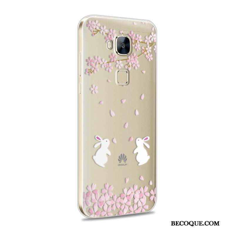 Huawei G7 Plus Coque De Téléphone Étui Protection Fluide Doux Incassable Silicone