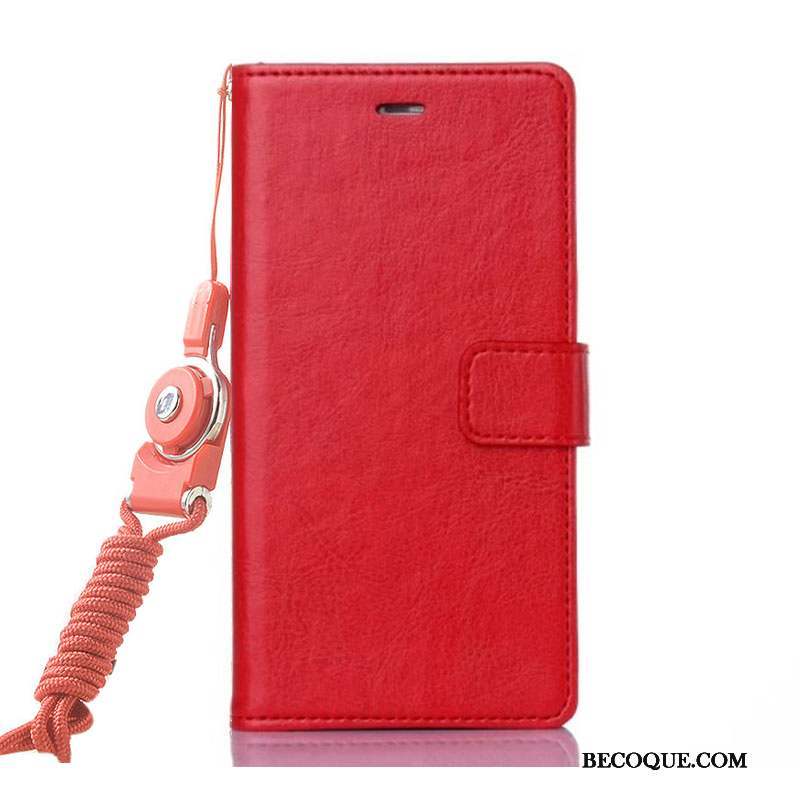 Huawei G7 Plus Coque Fluide Doux Rouge Étui Étui En Cuir Silicone Tout Compris